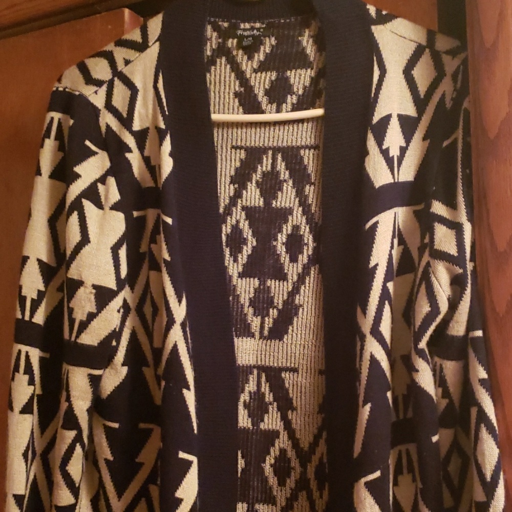 Open cardigan